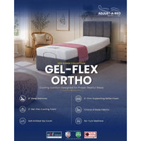 Adjust-a-bed 4ft Small Double Gel-Flex Ortho Mattress for an Adjustable Bed