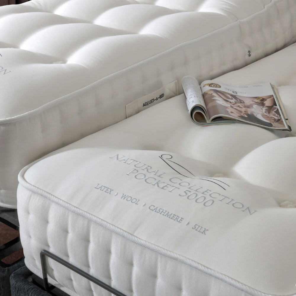 Adjust-a-bed 3ft6 Large Single Grandeur Natural 5000 Mattress for an Adjustable Bed