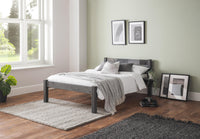 Honiton 3ft Wooden Single Bed Frame with Essential Mattress - Combo Deal