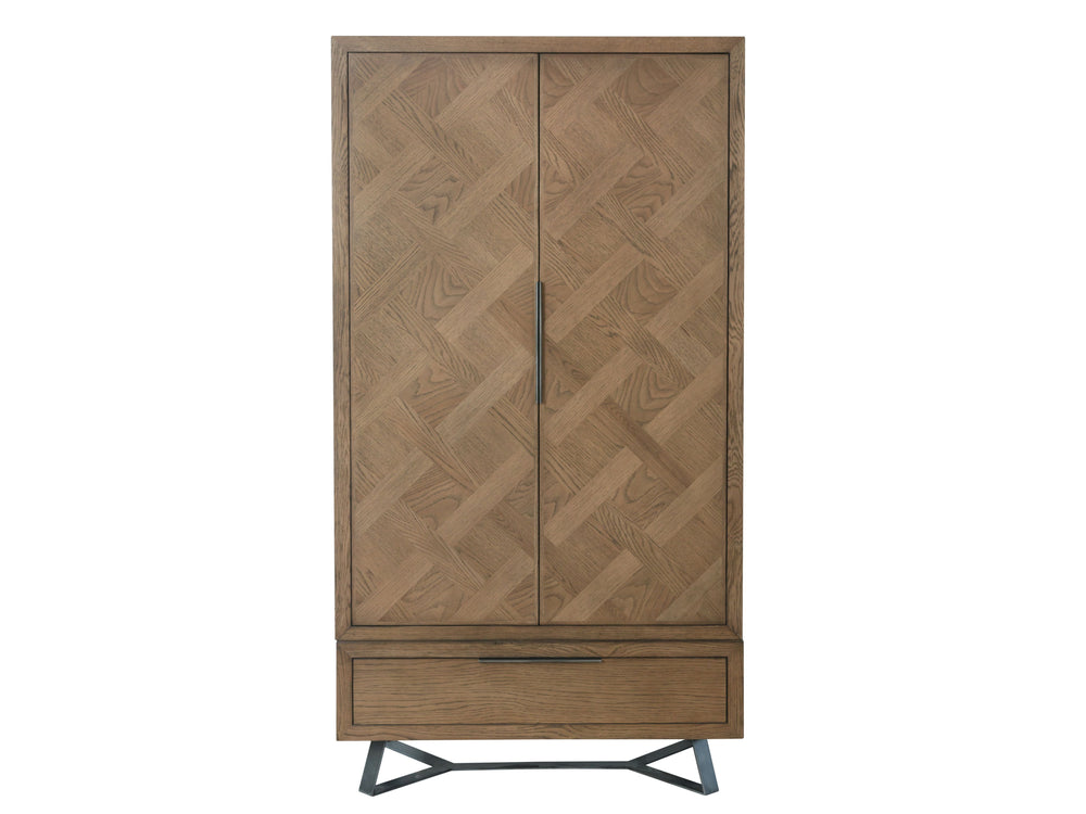 Indigo 2 Door Oak Wardrobe