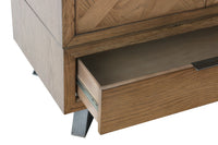 Indigo 2 Door Oak Wardrobe