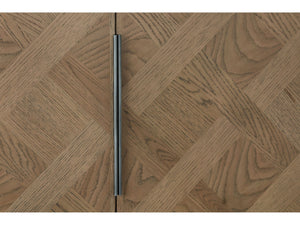 Indigo 2 Door Oak Wardrobe