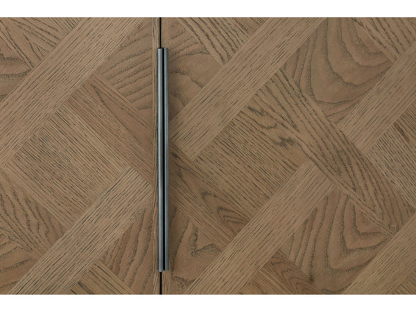 Indigo 2 Door Oak Wardrobe