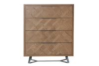 Indigo 4 Drawer Oak Chest