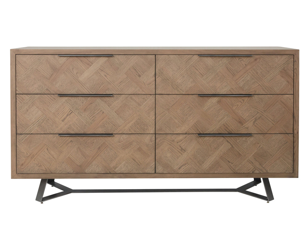 Indigo 6 Drawer Oak Chest