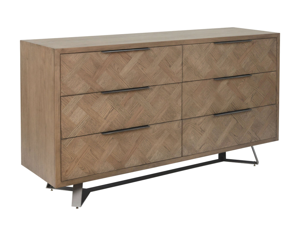 Indigo 6 Drawer Oak Chest