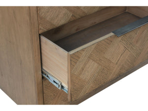 Indigo 6 Drawer Oak Chest