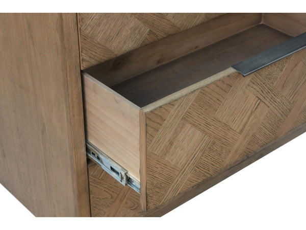 Indigo 6 Drawer Oak Chest