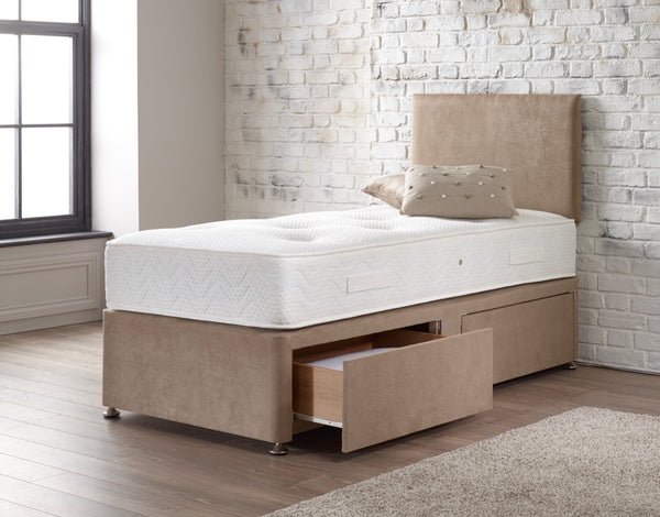 Rhapsody 1000 Pocket Sprung 2ft6 Small Single Divan Set