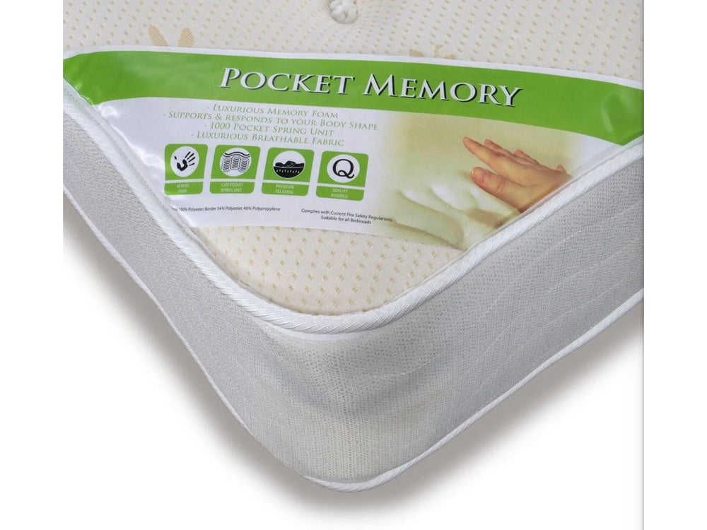Memory Pocket 1000 5ft Divan Set