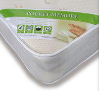 Memory Pocket 1000 6ft Divan Set