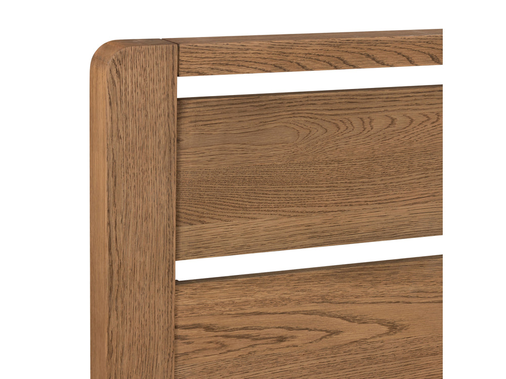 Brevick 6ft Oak Bed Frame