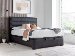 Kendall 5ft Upholstered Ottoman Bed Frame