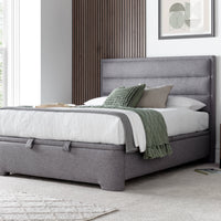Kendall 6ft Upholstered Ottoman Bed Frame