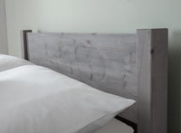 Woolacombe Plus 5ft Wooden King Size Bed Frame with Essential Mattress - Combo Deal