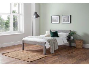 Woolacombe Plus 5ft Wooden King Size Bed Frame with Essential Mattress - Combo Deal