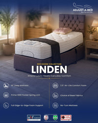 Adjust-a-bed 4ft6 Double Linden Adjustable Bed