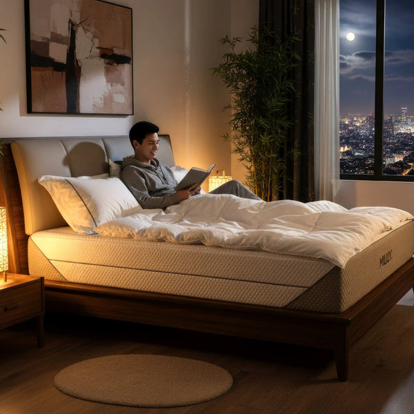 Mlily-Pocket Spring with Memory & Gel Foam Divan Beds