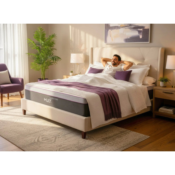 Mlily-Pocket Spring with Memory & Gel Foam Divan Beds