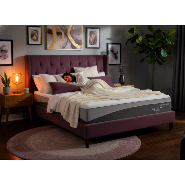 Mlily-Pocket Spring with Memory & Gel Foam Divan Beds