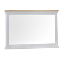 Mila Oak Painted Wall Mirror