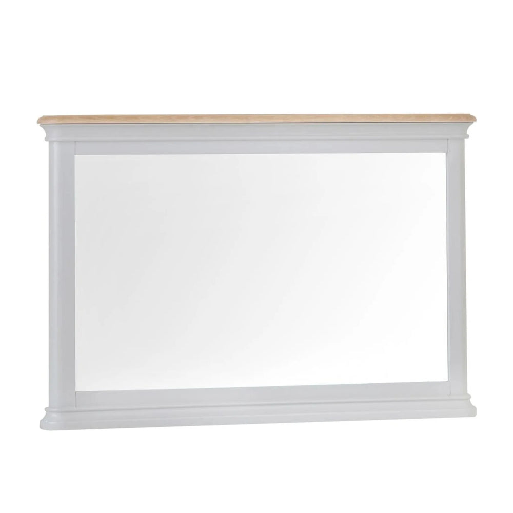 Mila Oak Painted Wall Mirror