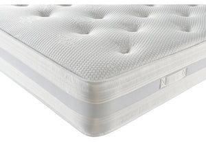 Cashmere Pocket 2000 Pocket Sprung Zip &amp; Link 5ft (2 x 2ft6) King Size Mattress