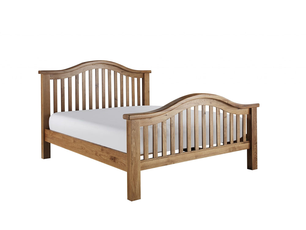 Montana Natural Oak 6ft Superking Size High Foot End