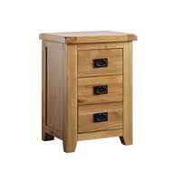 Montana 3 Drawer Bedside