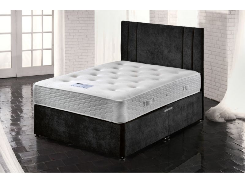 Ortho Supreme Open Coil Sprung 2ft6 Small Single Divan Set