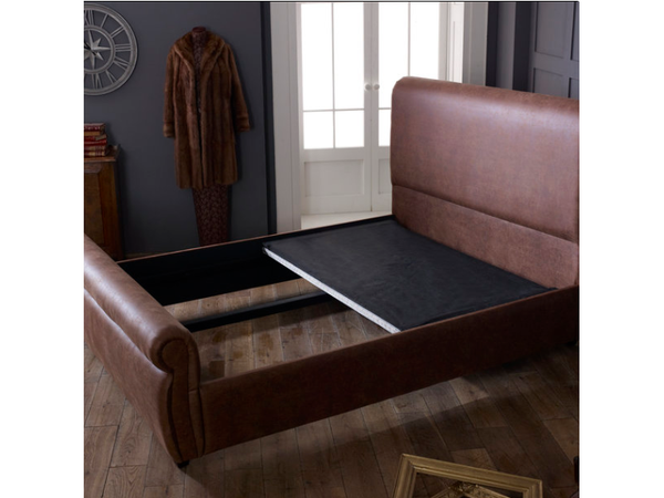 Prague Upholstered 6ft Super King Size Bed Frame