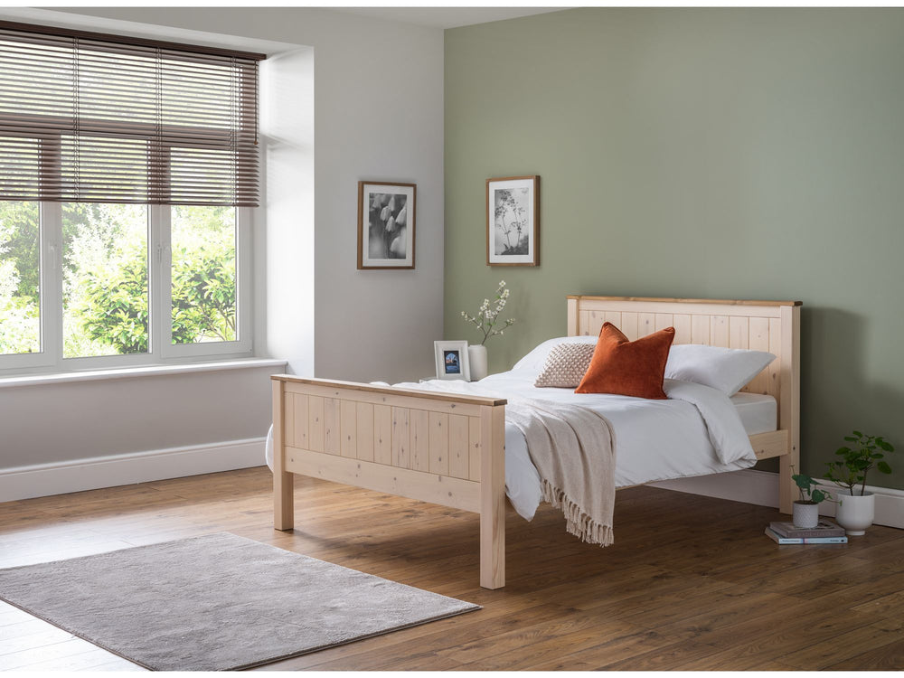 Okehampton 6ft Super King Wooden Bed Frame with High Foot End