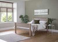 Paignton 4ft6 Double Wooden Bed Frame - High Foot End