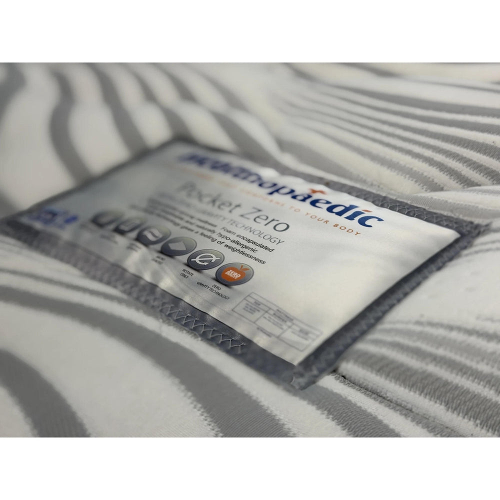 Pocket Zero 1000 Pocket Sprung 2ft6 Small Single Mattress