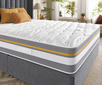 Pocket Zero 1000 Pocket Sprung 2ft6 Small Single Divan Set