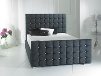 Prague Upholstered 5ft King Size Bed Frame