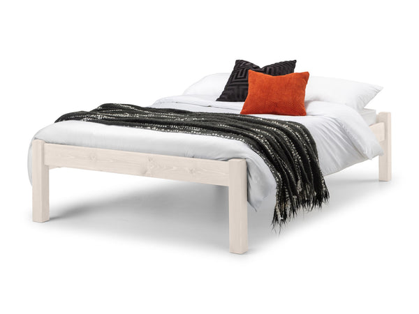Radcliffe 3ft Single Wooden Bed Frame with Essential Mattress - Combo Deal