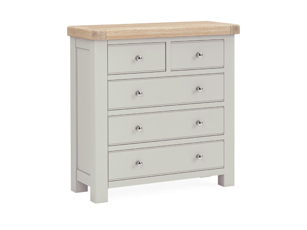 Sandhurst 2 Over 3 Chest Stone Grey