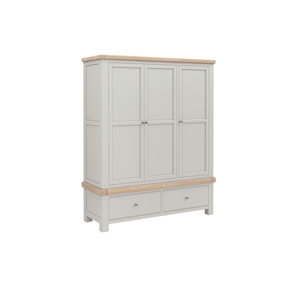 Sandhurst Triple Wardrobe Stone Grey