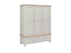 Sandhurst Triple Wardrobe Stone Grey