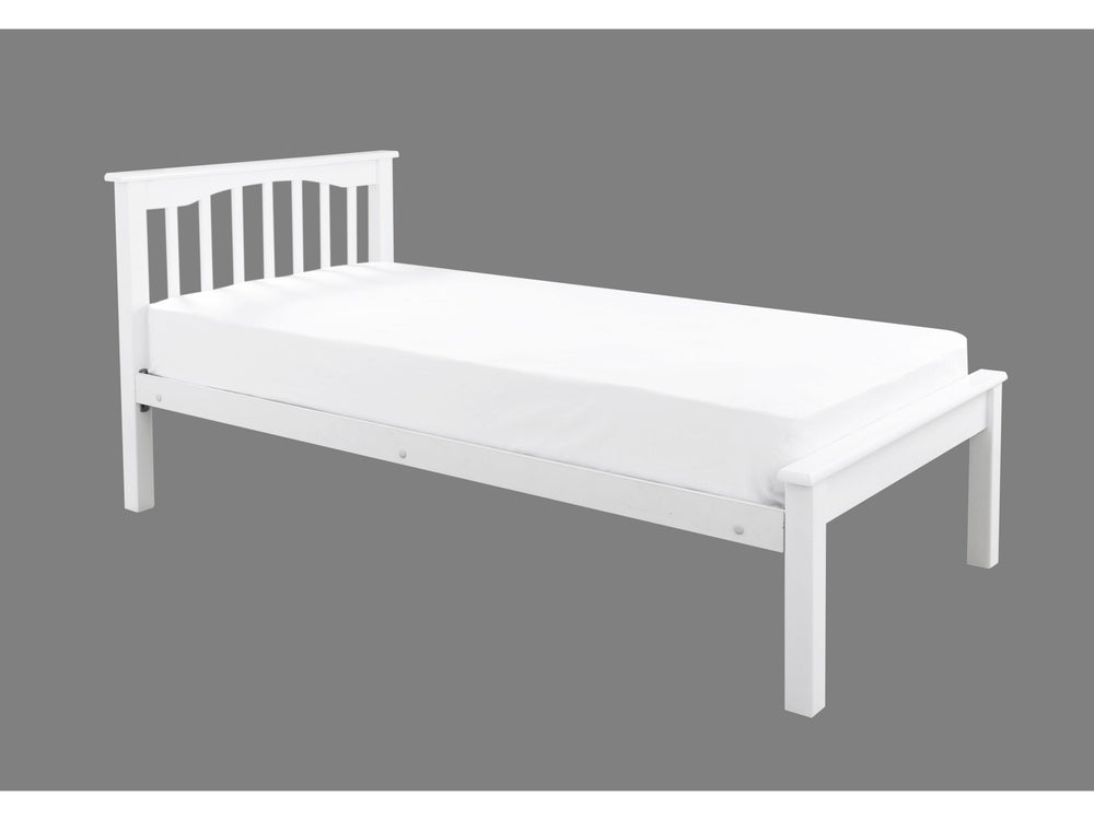 Saffron 4ft Hardwood Low Footend Bed Frame