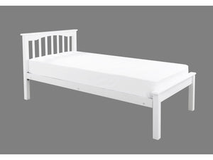 Saffron 5ft Kingsize Hardwood Low Footend Bed Frame