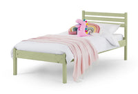 Ladram 4ft Wooden Small Double Bed Frame with Essential Mattress - Combo Deal