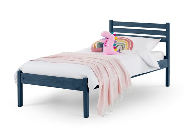 Ladram 3ft Wooden Single Bed Frame with Essential Mattress - Combo Deal