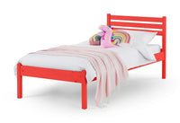 Ladram 4ft Wooden Small Double Bed Frame with Essential Mattress - Combo Deal