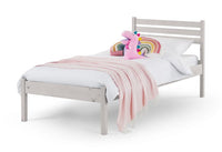 Ladram 2ft6 Wooden Small Single Bed Frame with Essential Mattress - Combo Deal