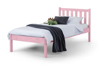 Farway 2ft6 Wooden Small Single Bed Frame with Essential Mattress - Combo Deal