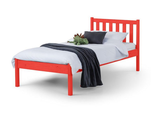 Farway 3ft Wooden Single Bed Frame with Essential Mattress - Combo Deal