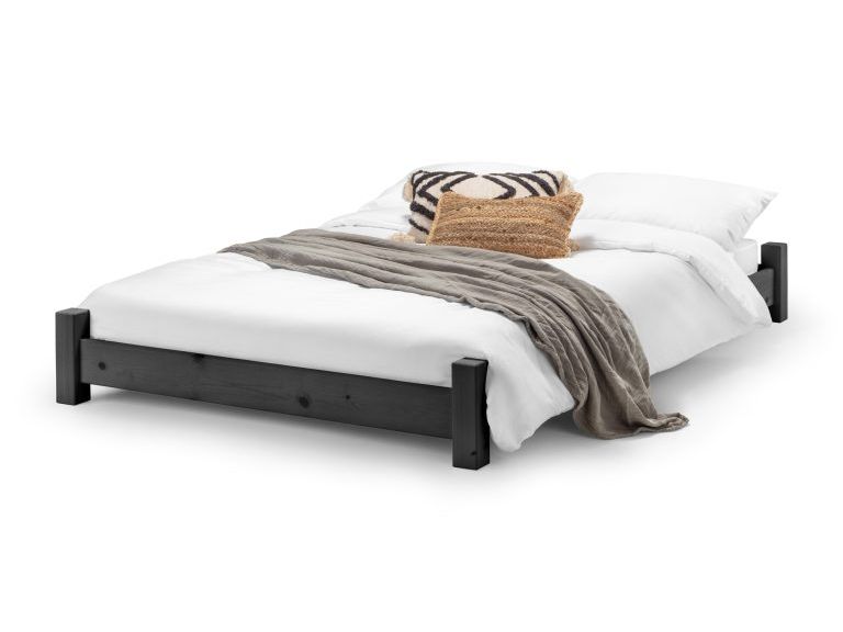 Taunton 4ft Wooden Small Double Bed Frame with Essential Mattress - Combo Deal