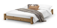 Taunton 4ft Wooden Small Double Bed Frame with Essential Mattress - Combo Deal